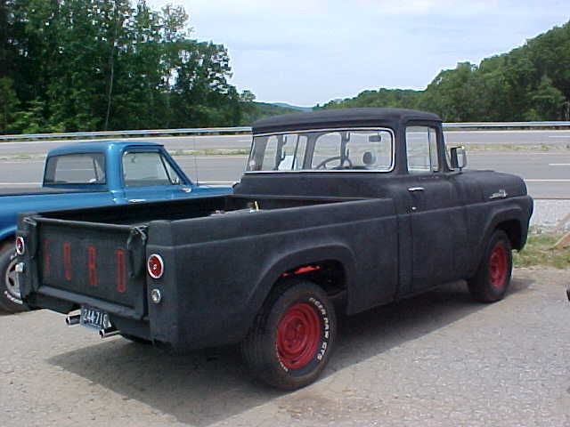 1959 Black Ford F-100