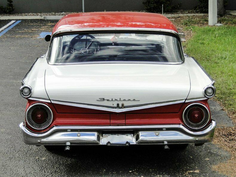 1959 Red Ford Fairlane Hardtop