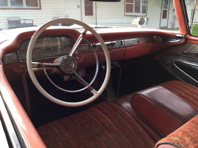 1959 Gerenium & white Ford Galaxie Coupe