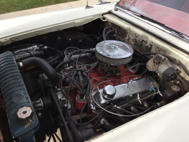 1959 Gerenium & white Ford Galaxie Coupe