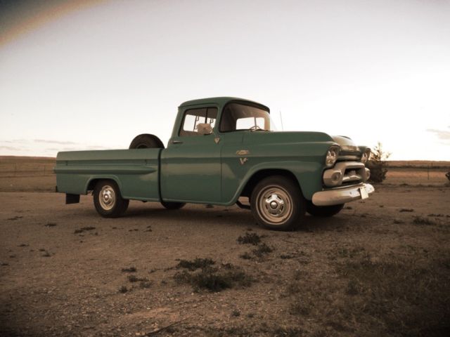 1959 Turquoise Chevrolet Other Pickups Single cab