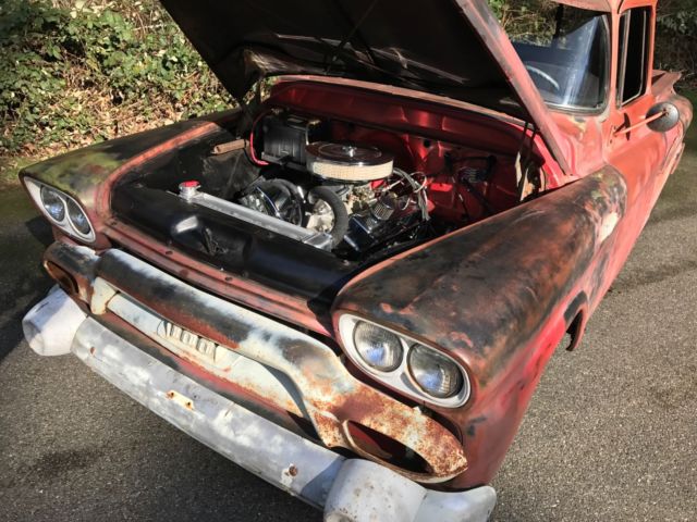 1959 Red Chevrolet Other Pickups Patina