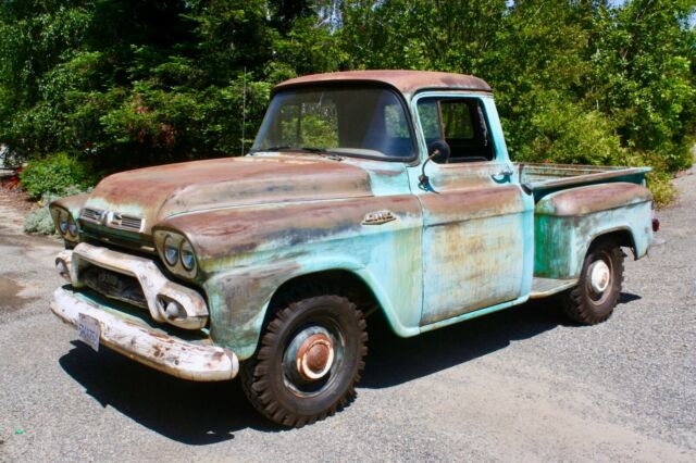 1959 Blue Chevrolet Other Pickups Standard Cab Pickup