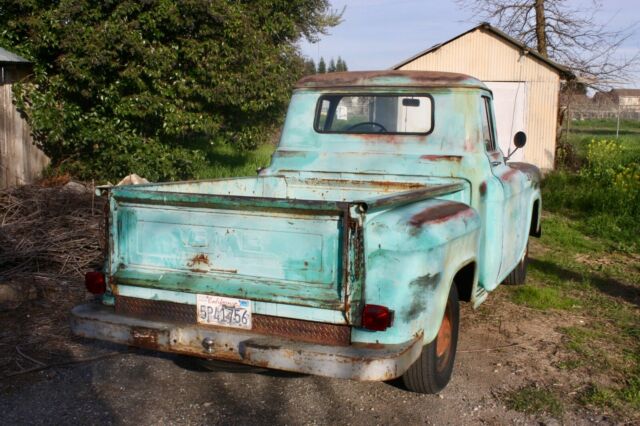 1959 Blue Chevrolet Other Pickups Standard Cab Pickup