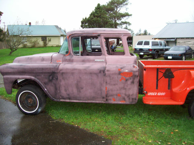 1959 primer Chevrolet Other Pickups extended cab pickup