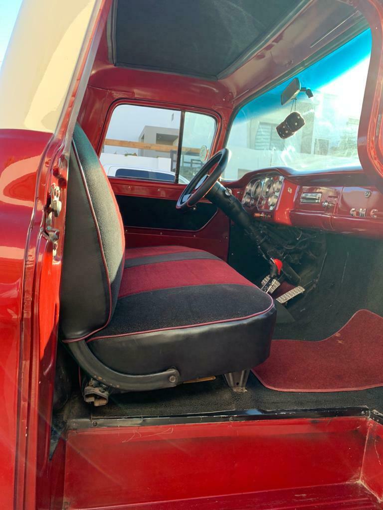 1959 Burgundy GMC Truck Standard Cab Pickup