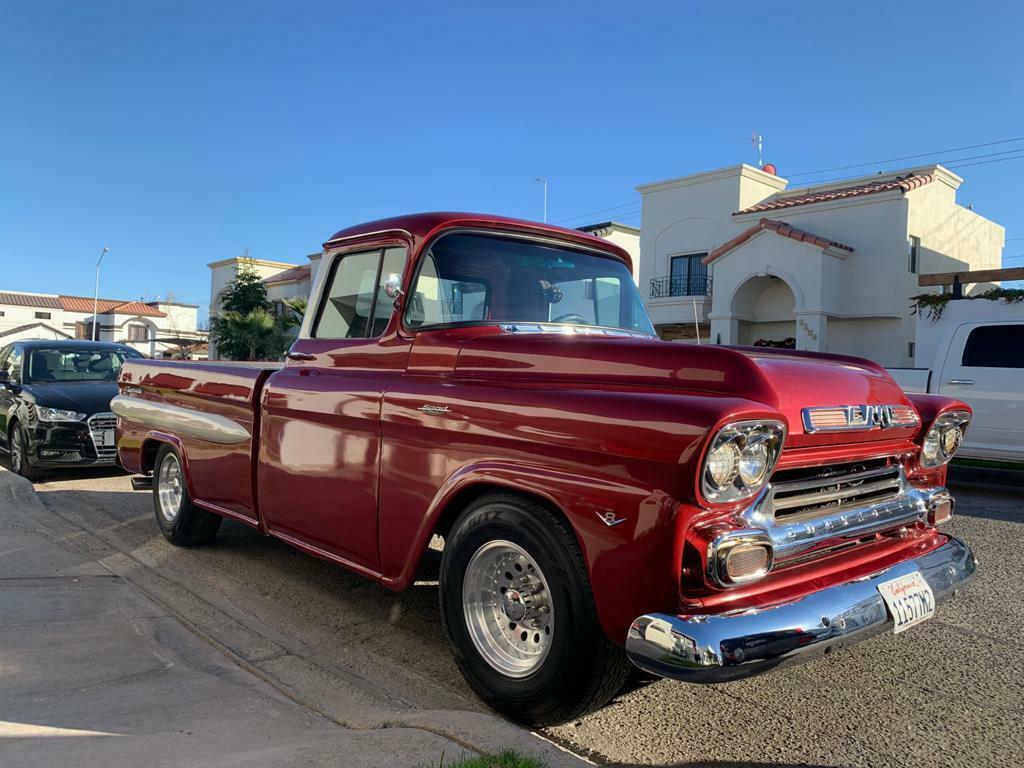 1959 Burgundy GMC Truck Standard Cab Pickup