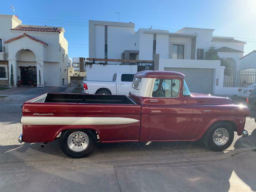 1959 Burgundy GMC Truck Standard Cab Pickup