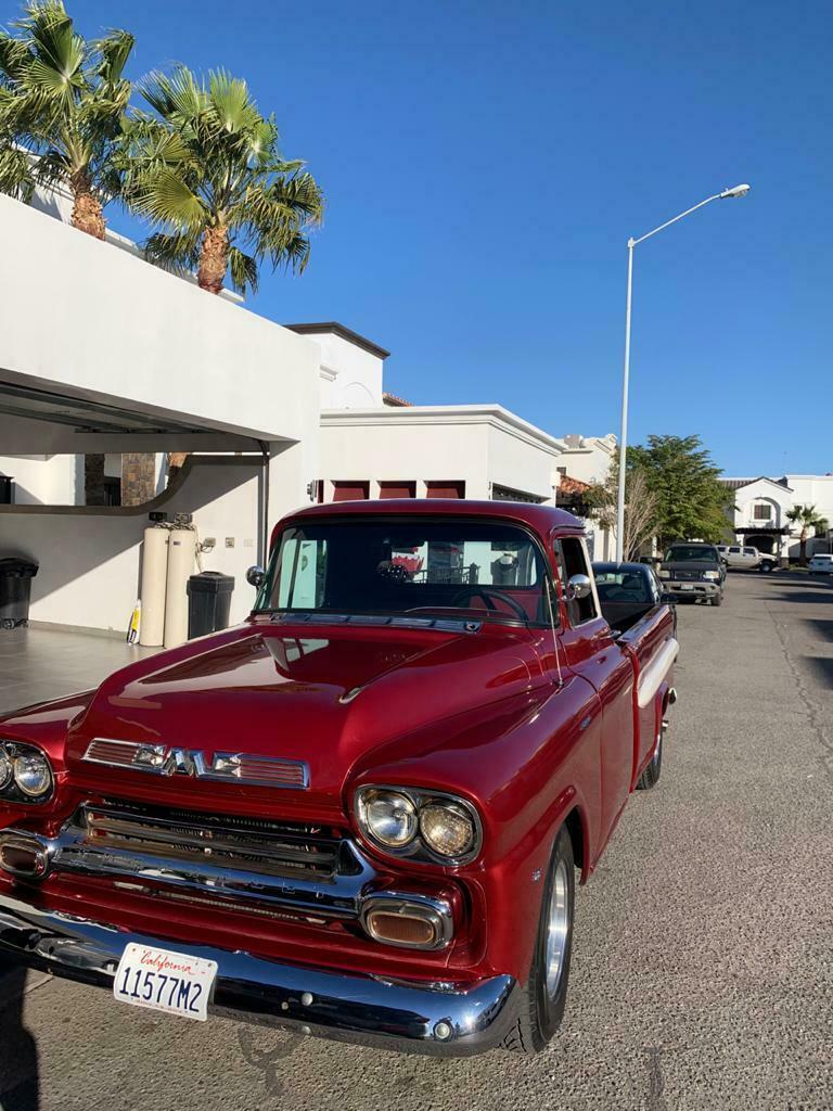 1959 Burgundy GMC Truck Standard Cab Pickup