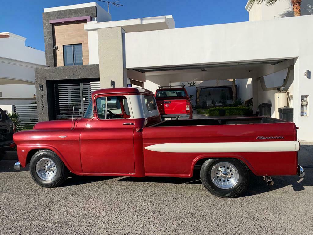 1959 Burgundy GMC Truck Standard Cab Pickup