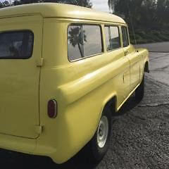 1959 Yellow GMC Suburban SUV