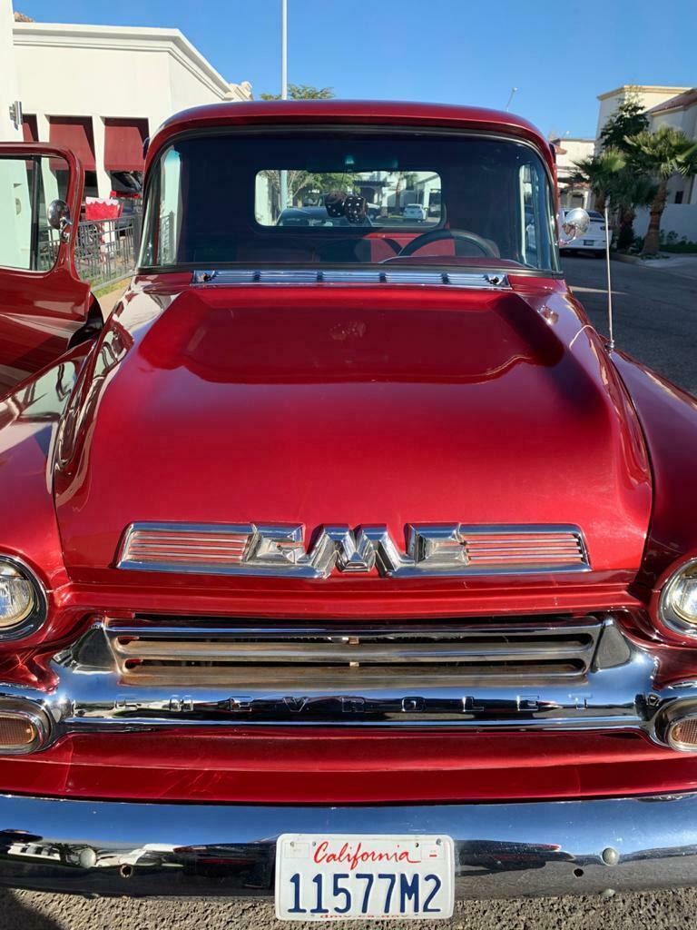 1959 Burgundy GMC 100 Standard Cab Pickup
