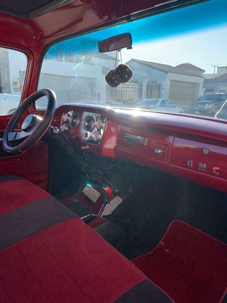 1959 Burgundy GMC 100 Standard Cab Pickup