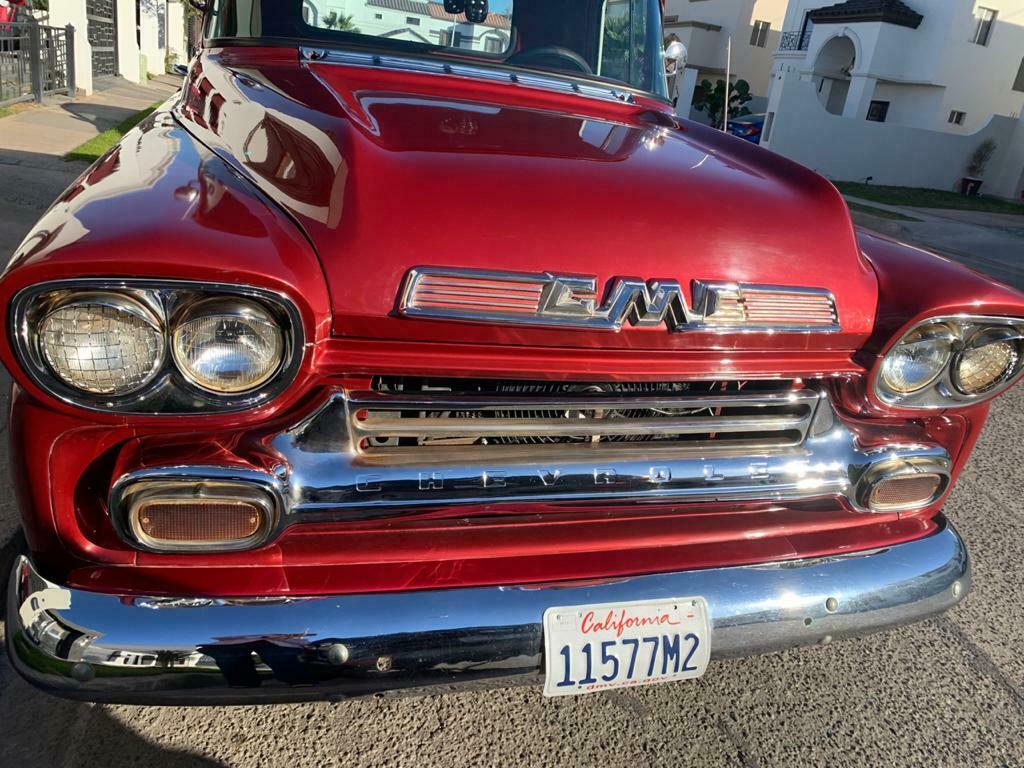 1959 Burgundy GMC 100 Standard Cab Pickup