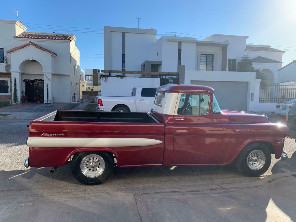 1959 Burgundy GMC 100 Standard Cab Pickup