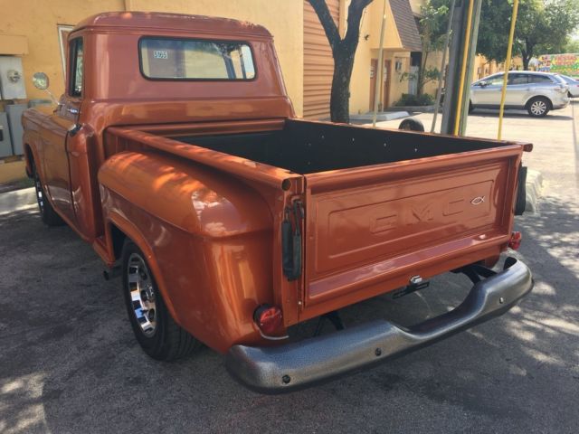 1959 Orange gmc Extended Cab Pickup
