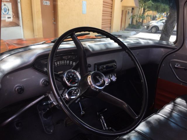 1959 Orange gmc Extended Cab Pickup