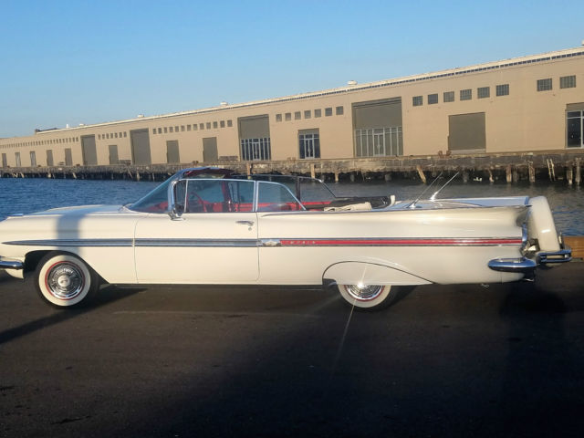 1959 Black Chevrolet Impala Convertible