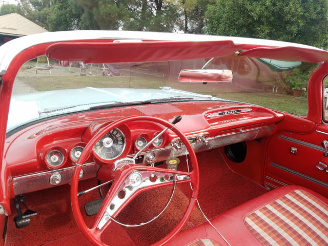 1959 Black Chevrolet Impala Convertible