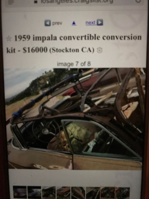 1959 Chevrolet Impala Convertible