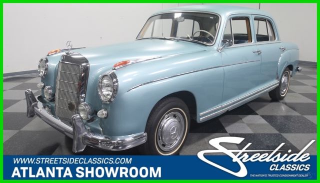 1959 Blue Mercedes-Benz 220S