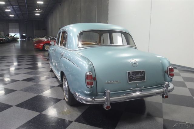 1959 Blue Mercedes-Benz 220S