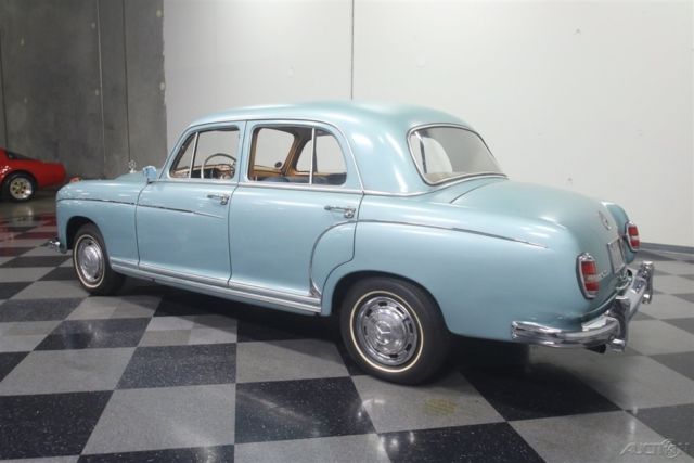 1959 Blue Mercedes-Benz 220S