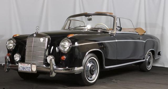 1959 Black Mercedes-Benz 220 --