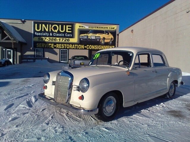 1959 White Mercedes-Benz Other Sedan