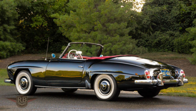 1959 Black Mercedes-Benz SL-Class Roadster