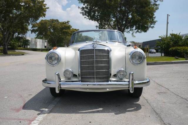 1959 White Mercedes-Benz 240-Class Convertible