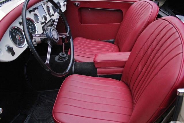 1959 White MG MGA Convertible