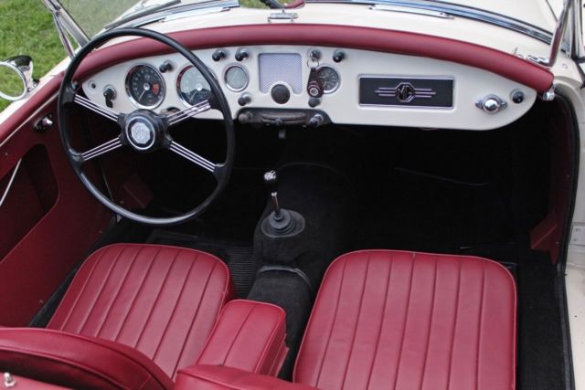 1959 White MG MGA Convertible
