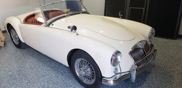 1959 White MG MGA Convertible