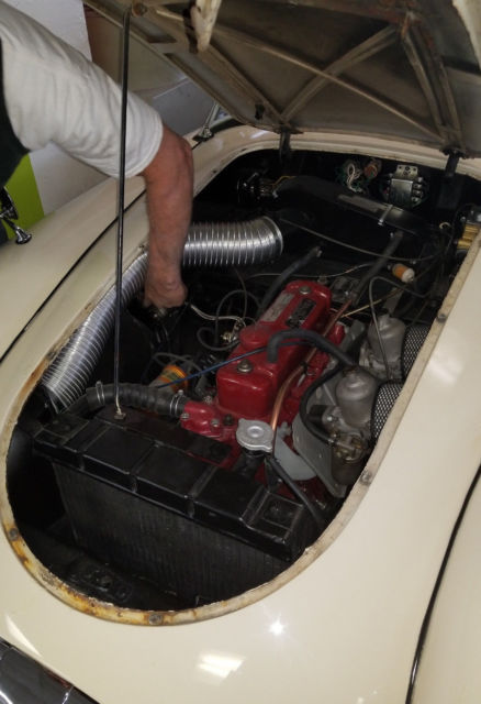 1959 White MG MGA Convertible