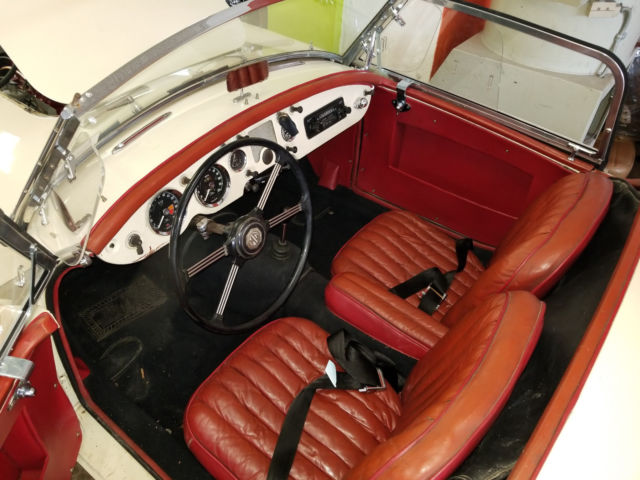1959 White MG MGA Convertible