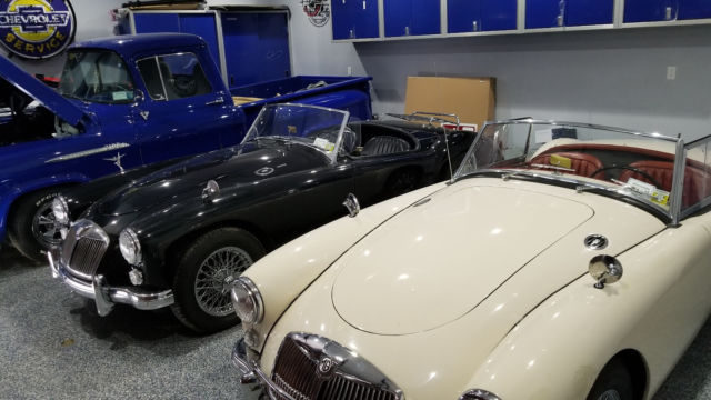 1959 White MG MGA Convertible