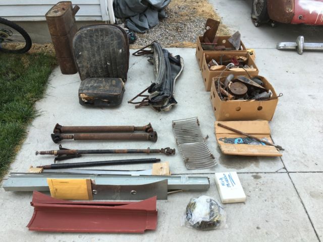 1959 Red MG MGA Convertible