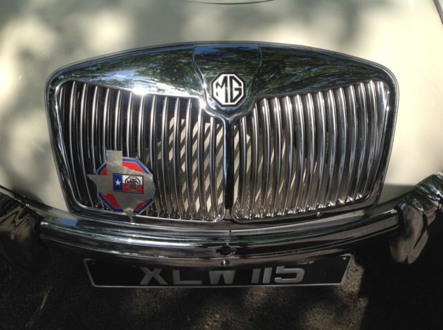 1959 Old English White MG MGA Roadster