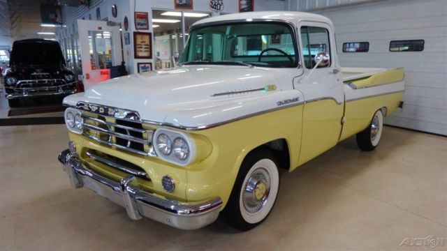 1959 White Dodge Other Pickup Truck