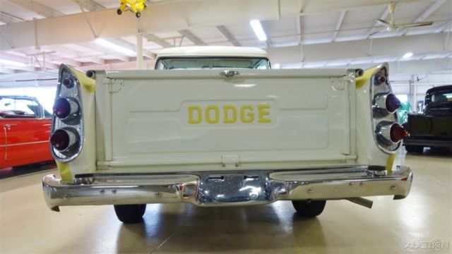 1959 White Dodge Other Pickup Truck