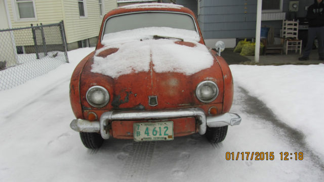 1959 Red Renault Other 4 door