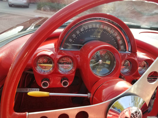 1959 Black Chevrolet Corvette