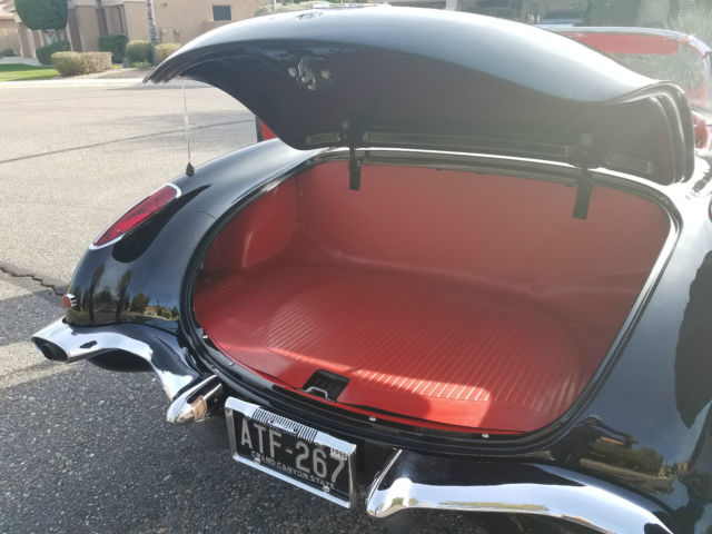 1959 Black Chevrolet Corvette