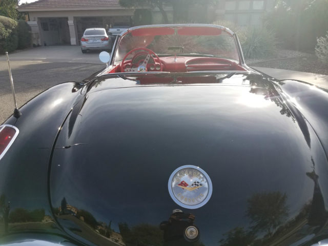 1959 Black Chevrolet Corvette