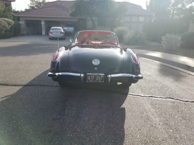 1959 Black Chevrolet Corvette