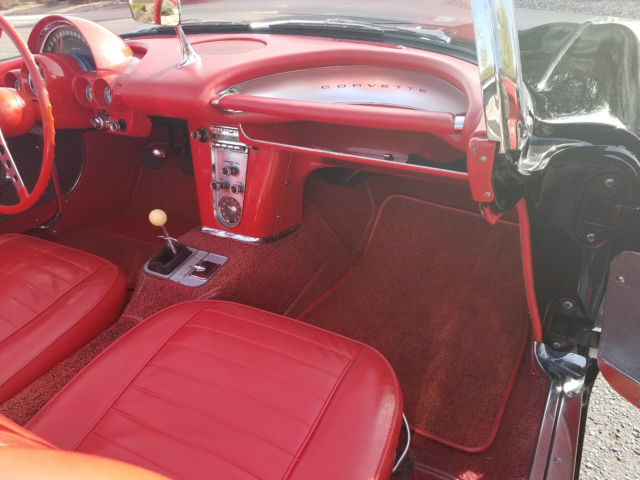 1959 Black Chevrolet Corvette