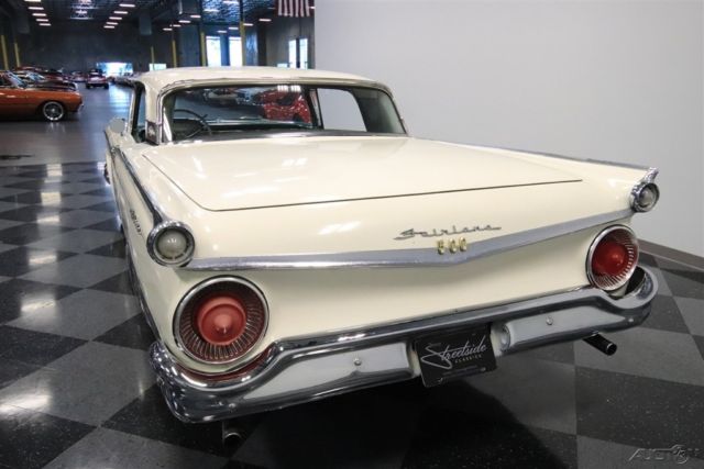 1959 White Ford Galaxie