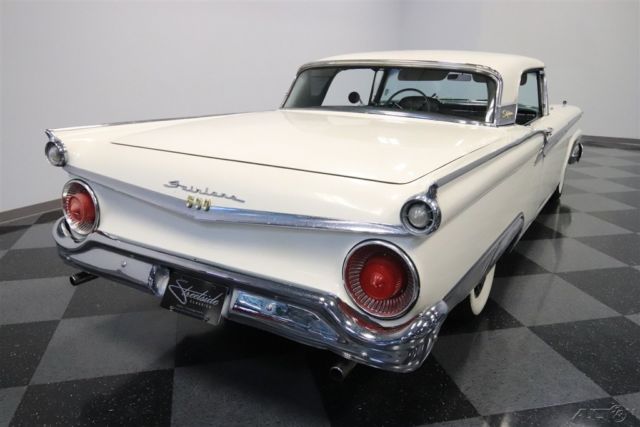 1959 White Ford Galaxie