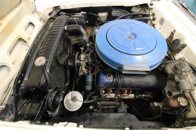 1959 White Ford Galaxie